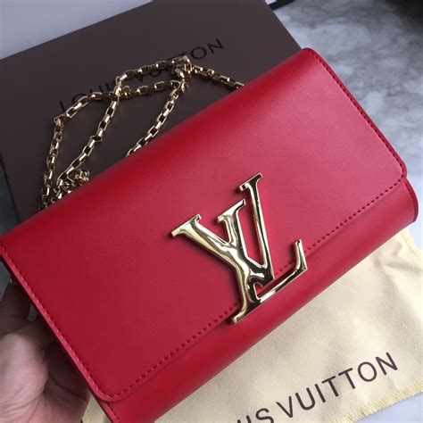 red LOUIS VUITTON Women Clutch bags 